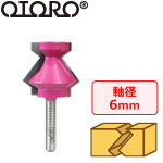 OTORO ”Z” ジョイントビット M 6mm軸 刃:32.9x30mm