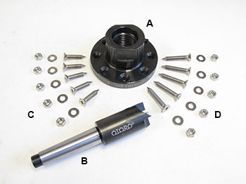 OTORO システムフェイスプレートセット 1-1/4”x8tpi