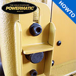 POWERMATIC 3520B スピンドルロックブラケットの取り付け方