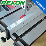 REXON BS-10K2用平行定規 ドリフトの調整方法