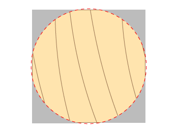 丸面ビットで丸棒づくり（ボルトとナットを作ってプレスを作る）