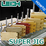 LEIGH SUPER JIGで使用できるビットの一覧