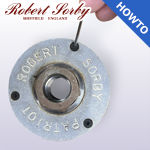 Robert Sorby PATRIOTチャックのメンテナンス