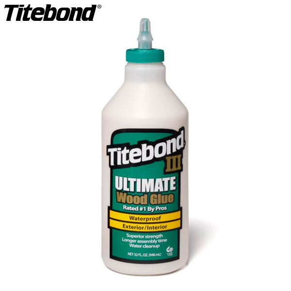 TitebondIII アルティメット木工用接着剤 1QT (946ml)