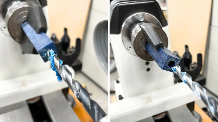 ソリッドカラー・アクリル・ペン生地 16x16x150mm ブラック