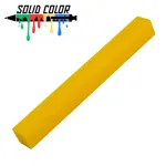 ソリッドカラー・アクリル・ペン生地 16x16x150mm イエロー