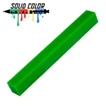ソリッドカラー・アクリル・ペン生地 16x16x150mm グリーン
