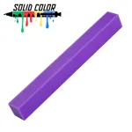 ソリッドカラー・アクリル・ペン生地 16x16x150mm パープル