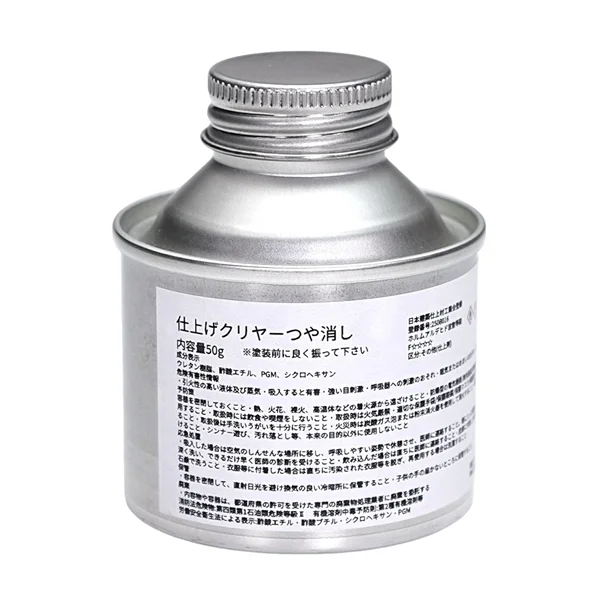 寿化工 木固めエース 仕上げクリヤー つや消し 240g