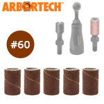 ARBORTECH プレシジョン・カービングシステム用 サンディングスリーブ#60 (5入)