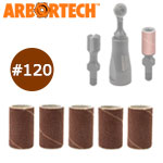 ARBORTECH プレシジョン・カービングシステム用 サンディングスリーブ#120 (5入)