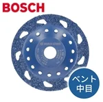 BOSCH 超硬カップホイール 100mm ・ベント (中目)
