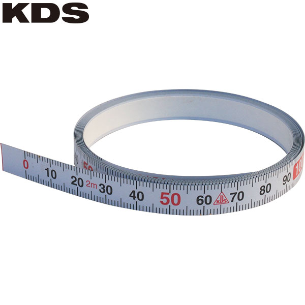 KDS ステン・セッティングメジャー10mm巾 2m (正目盛)