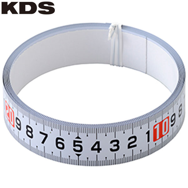 KDS セッティングメジャー 25mm巾 3m (逆目盛)