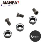 MANPA 2" ラウンドカッター (Φ6mm刃)用 替刃+ネジセット