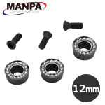 MANPA ラウンドカッター (Φ12mm刃)用 替刃+ネジセット
