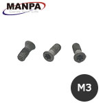 MANPA カーバイドチップ取付けネジ M3 3個入