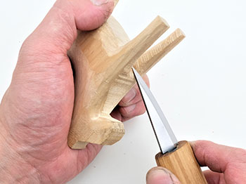 Beaver Craft ストレートナイフ 刃長60mm