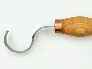 Beaver Craft スプーンカービングナイフ (ロングハンドル) シース付