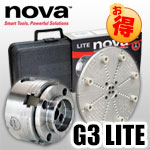 NOVA G3 LITE チャック ボウルターニングセット (1"x8tpiダイレクトスレッド)