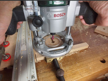 BOSCH パワートリマー用 プランジベース