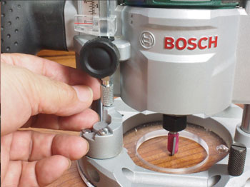 BOSCH パワートリマー用 プランジベース