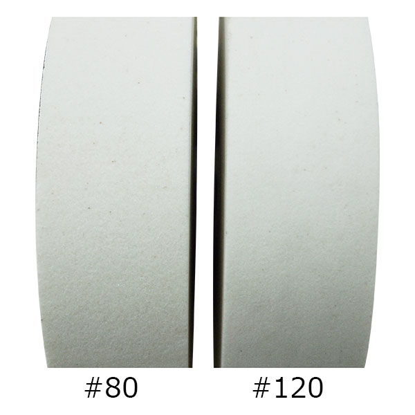 8インチ・ホワイトアランダム砥石 #80(205x40x15.9mm)