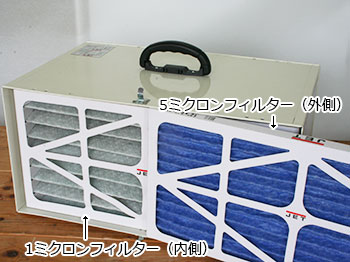 JET エアフィルターシステム  AFS-500  未使用品　OFFの店