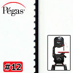Pegas スクロールバンドソー用 #12 ブレード