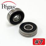 Pegas スクロールバンドソー専用 ベアリング2個入り (#7ブレード用)