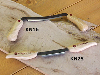 Flexcut KN25 フレックス・ドローナイフ (77mm)