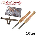 Robert Sorby 89HS10 ねじ切りキット 10tpi