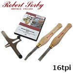 Robert Sorby 89HS16 ねじ切りキット 16tpi