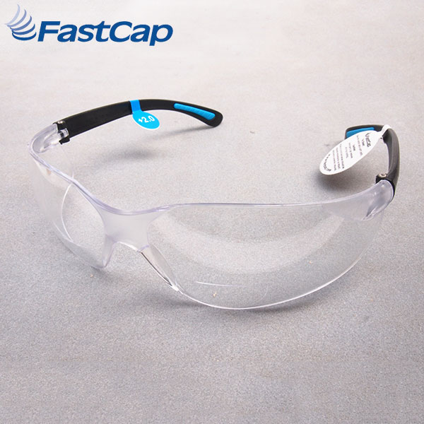 FastCap 老眼鏡付きセーフティーゴーグル (度数 +2.0)
