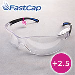 FastCap 老眼鏡付きセーフティーゴーグル (度数 +2.5)