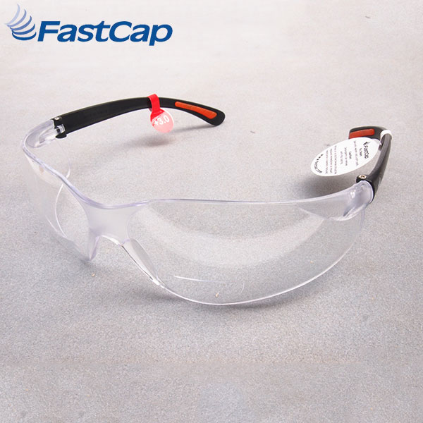 FastCap 老眼鏡付きセーフティーゴーグル (度数 +3.0)