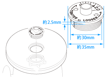 LEIGH e10 テンプレートガイドブッシュ 5/8”