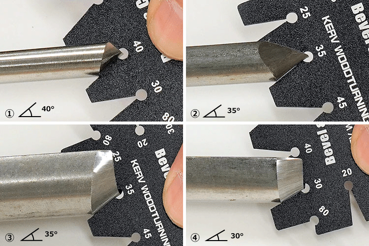 スピンドルガウジ、スピンドルラフィングガウジ