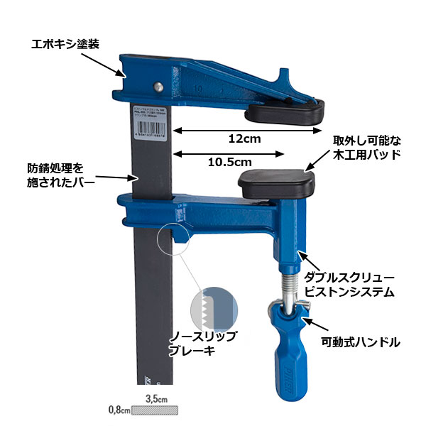 最大73％オフ！ 日本クランプ 水平つり専用クランプ HSMY1 2台入 r20 s9-832