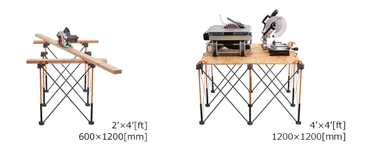 BORA Centipede 2'x4' センチピード CK625 クイックワークスタンド