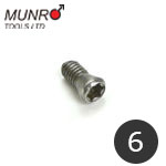 Munro Tools Wundakutt6/Minimun6 ホローイングシャフト用チップ取付ネジ