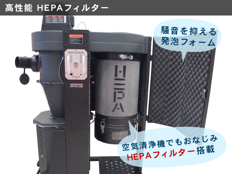 ■ HEPA サイクロン集じん機 LAGUNA P-Flux1