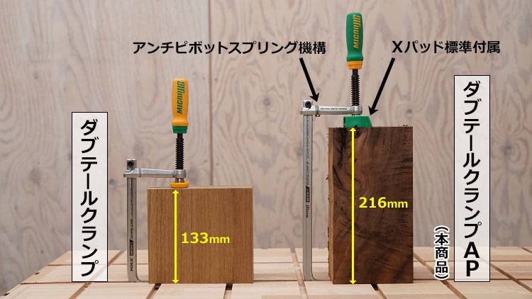 MICROJIG ダブテールクランプ AP