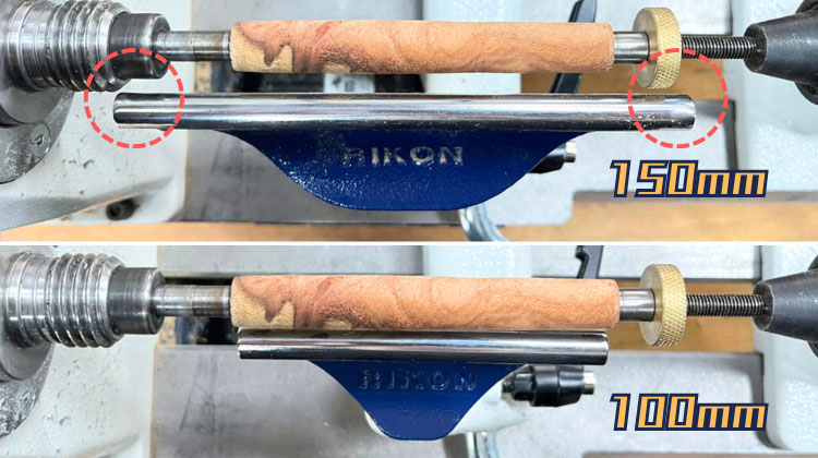 RIKON モジュラーツールレスト・トップ 100mm