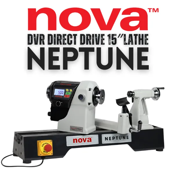 【2026年秋頃発売予定】★ NOVA DVR 木工旋盤 ネプチューン