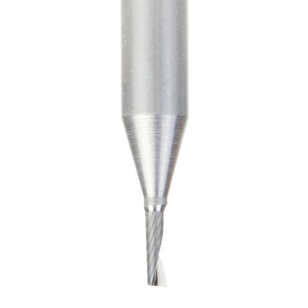 Amana Tool 57300 CNC アルミ用 1枚刃 Ｏフルート 6mm軸 刃径2mm 刃長6mm アップカット スパイラルビット 超硬ソリッド