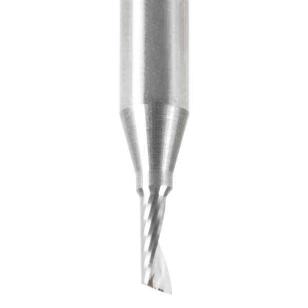 Amana Tool 51490 CNC アルミ用 1枚刃 Ｏフルート 6mm軸 刃径3mm 刃長8mm アップカット スパイラルビット 超硬ソリッド