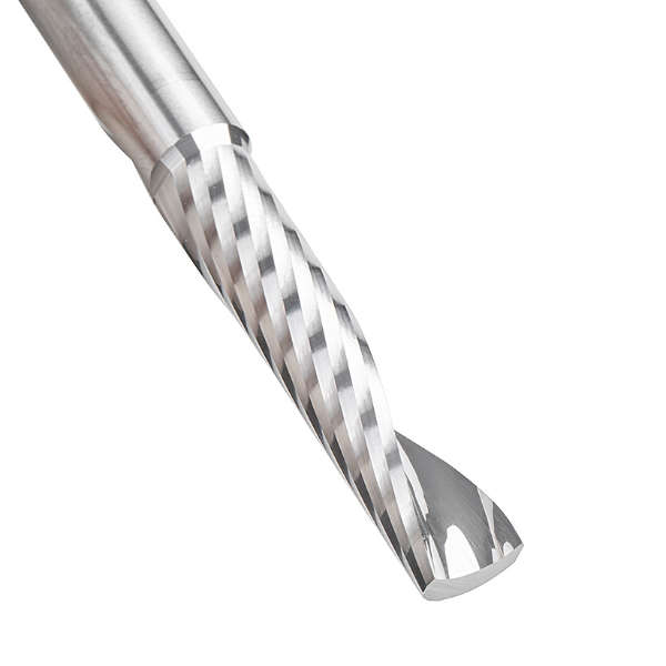 Amana Tool 57305 CNC アルミ用 1枚刃 Ｏフルート 8mm軸 刃径8mm 刃長38mm アップカット スパイラルビット 超硬ソリッド