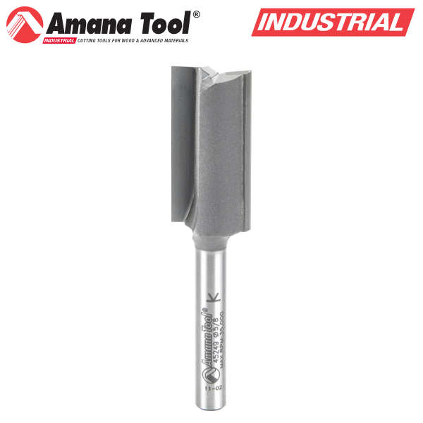 Amana Tool 45249 プランジ・ストレートビット 刃径5/8" (15.9mm) 刃長1-1/4" (31.8mm) 1/4"(6.35mm)軸