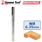 Amana Tool DRB-420 ダイヤモンド焼結体(PCD)チップ・ストレートビット 刃径1/4"(6.35mm) 1/4"(6.35mm)軸